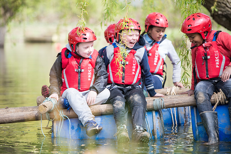 Young Scouts in Action